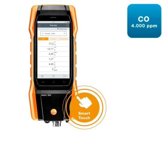 Testo 300 NEXT LEVEL - Flue Gas Analyzer